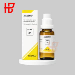 ADEL 34 (Ailgeno) প্লীহা (Spleen), লিভার এবং শরীরের ডিটক্সিফিকেশন উন্নত করে।