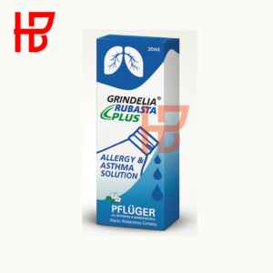 Grindelia Rubasta Activ Plus হোমিওপ্যাথিক মেডিসিন – ঠান্ডা এলার্জি, নাক বন্ধ ও পলিপাসের কার্যকর সমাধান